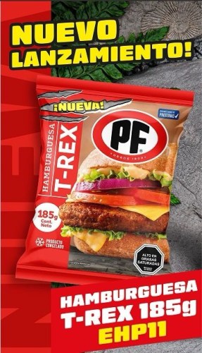 hamburguesa trex